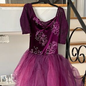 Weissman Deep Purple Ballet Dance Costume